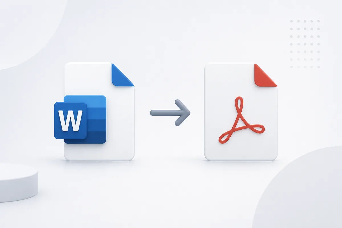 How to Convert Word to PDF: Complete Conversion Guide