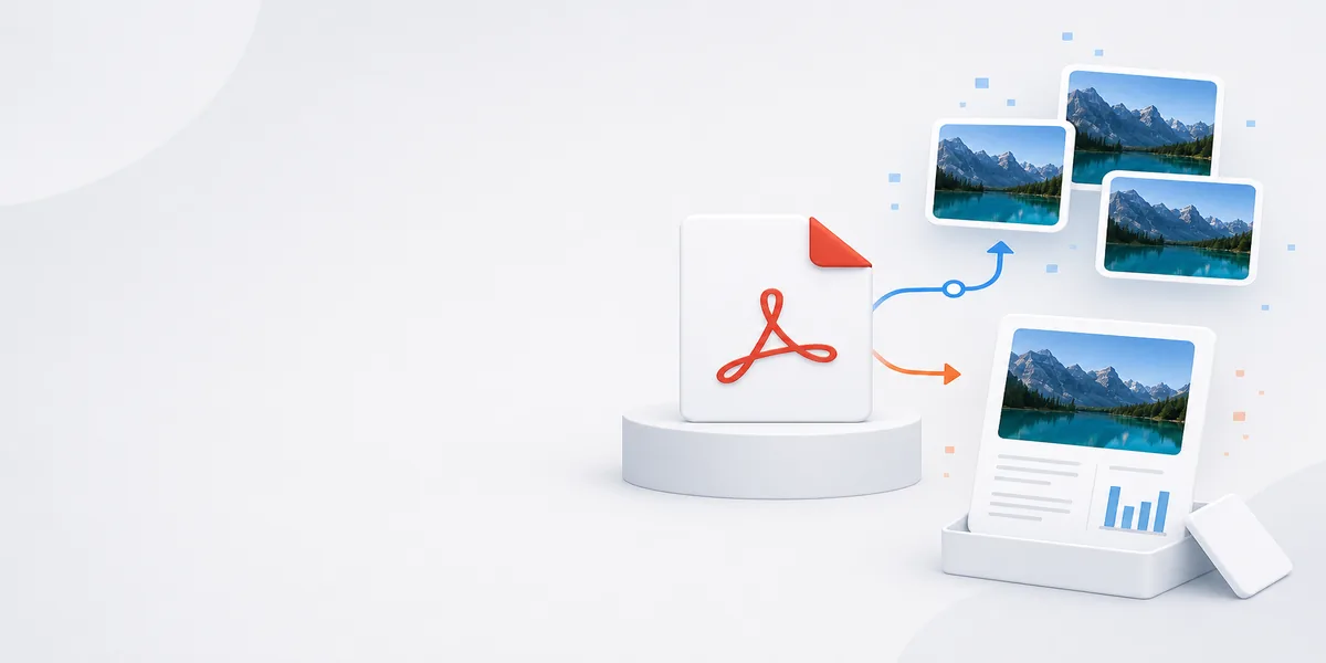 Extracting Images vs. PDF to JPG: Which One Do You Need?